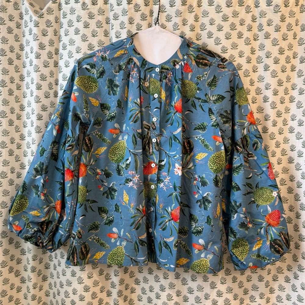 Olivia James The Label Emory Blouse Women’s Size Small